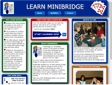 Tablet Screenshot of learnminibridge.com